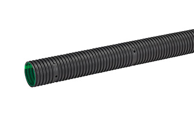 Труба Uponor РР  для ливневой канализации без раструба Ø400/351 мм SN8 8м